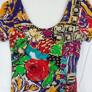 Jams World short sleeve fitted dress Sz 5